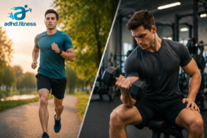 Cardio vs Strength Training for ADHD Fitness